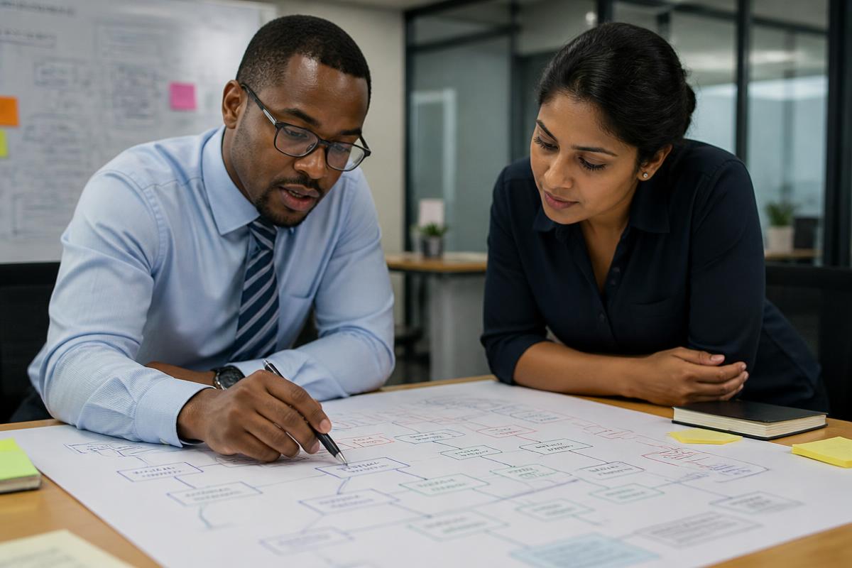 Caribbean professionals at work on root-cause analysis for UNVEIL