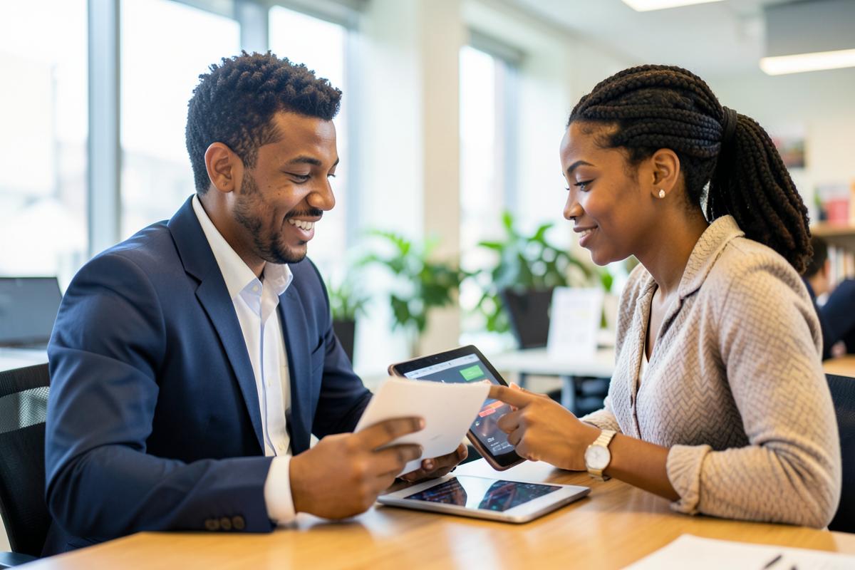 Caribbean professionals at work on digital marketing strategy for METAMO