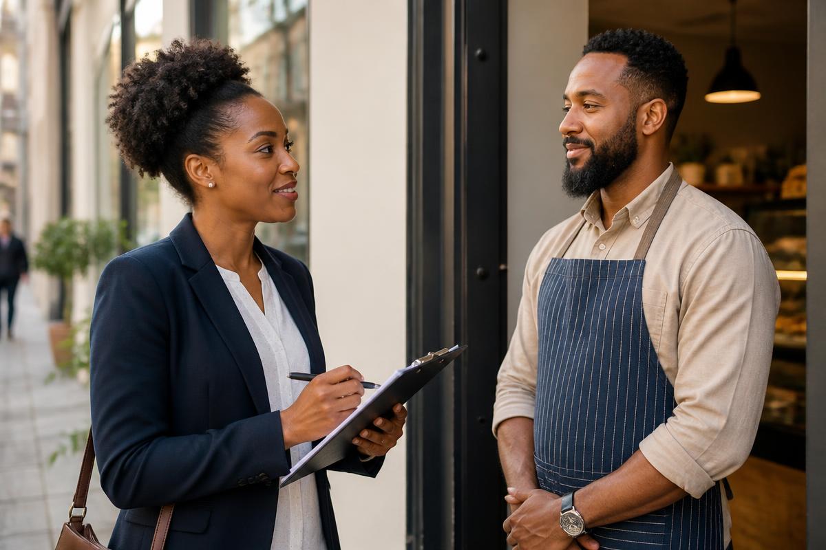 Caribbean professionals at work on market research for UNVEIL