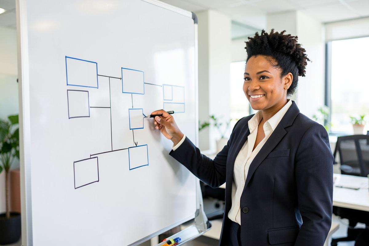 Caribbean professionals at work on email marketing for MEDIAL
