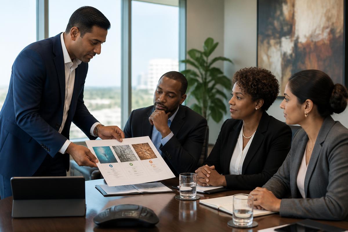 Caribbean professionals at work on solution options & recommendations for UNVEIL