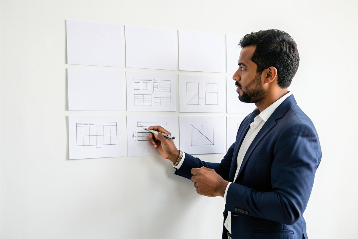 Caribbean professionals at work on brand design for CRE8
