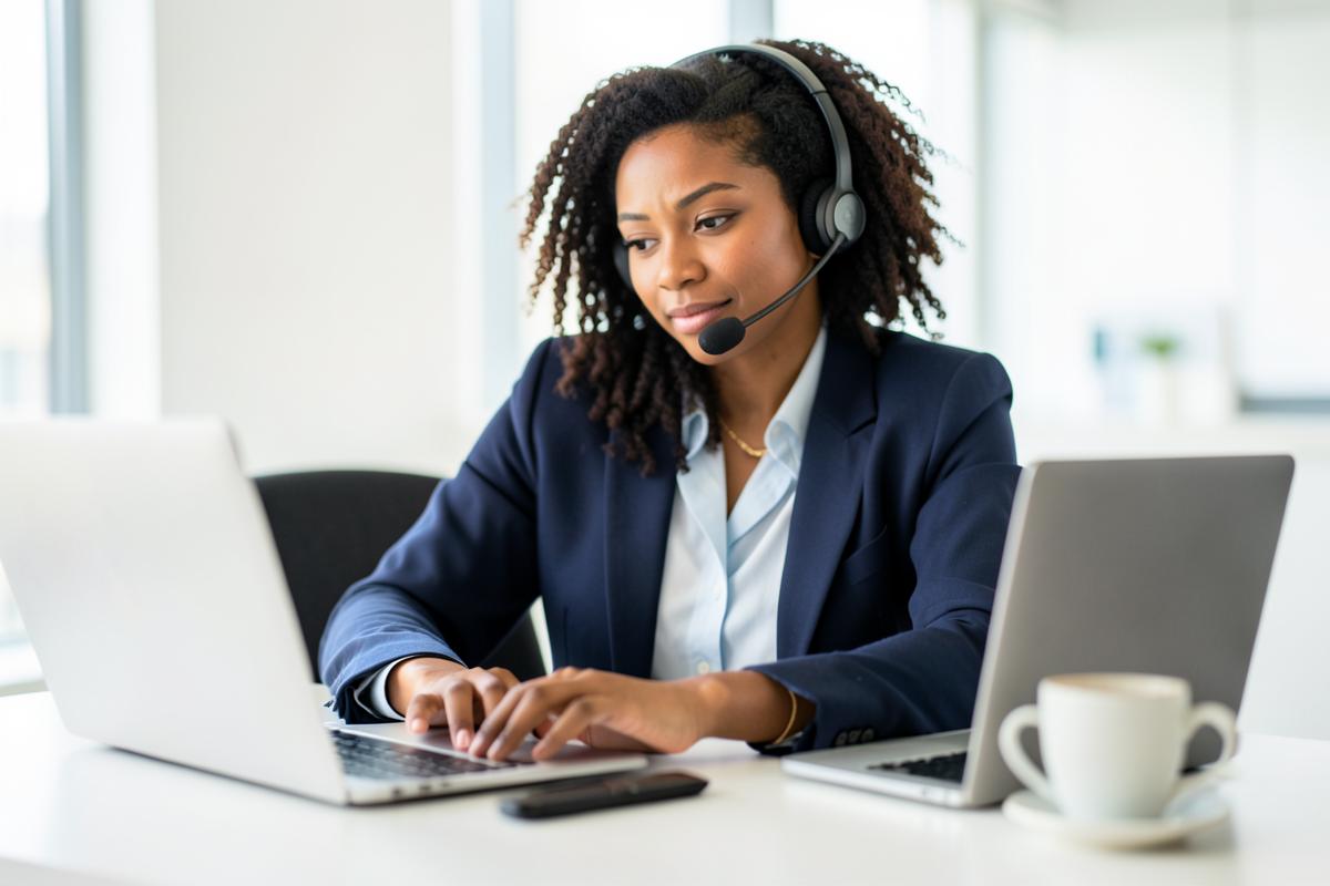 Caribbean professionals at work on exchange admin center for CHERUBIM