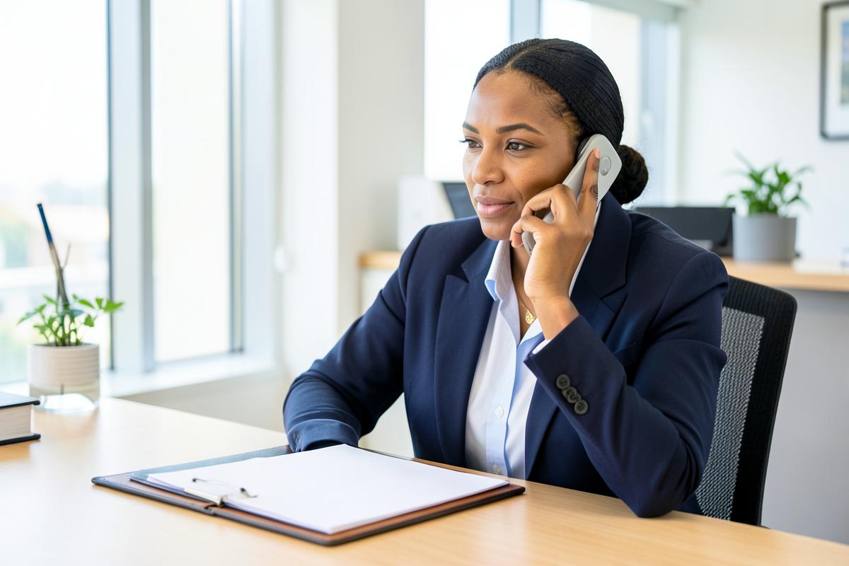 Caribbean professionals at work on transaction processing for SOLOMON