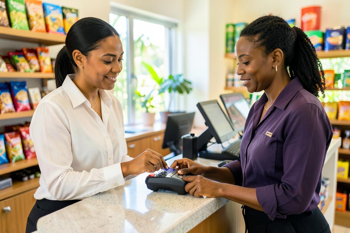 Caribbean professionals at work on payments & funds transfer for SIOP