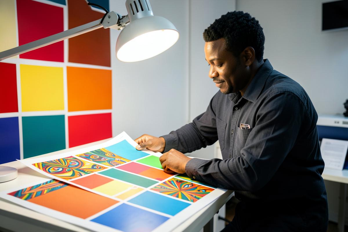 Caribbean professionals at work on ui/ux design for CRE8