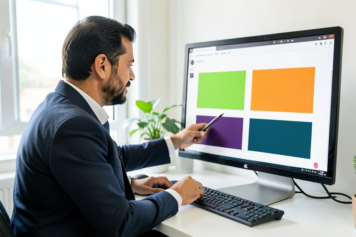 Caribbean professionals at work on display advertising for MEDIAL