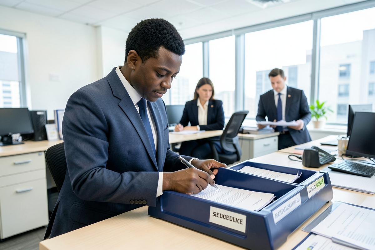 Caribbean professionals at work on microsoft purview portal for CHERUBIM