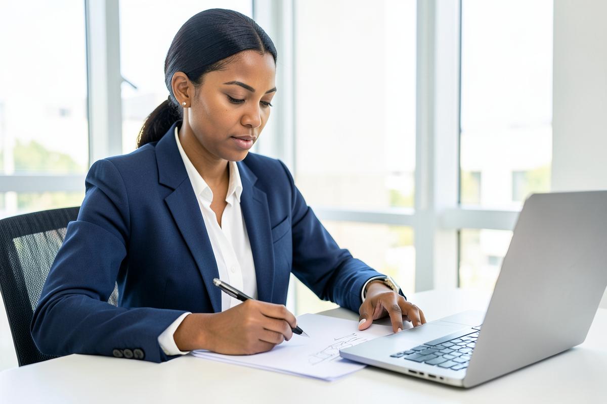 Caribbean professionals at work on social media marketing for MEDIAL