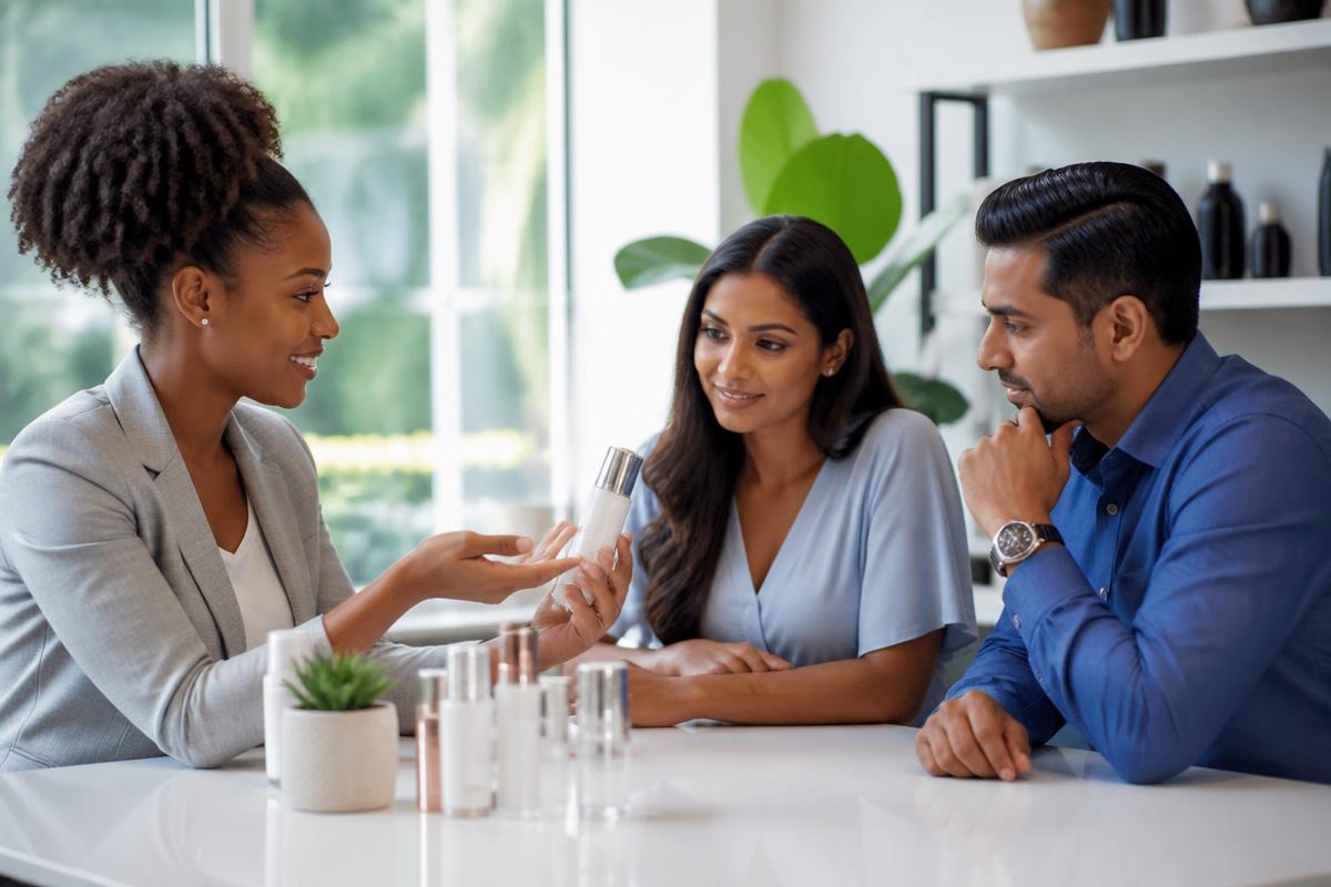 Caribbean professionals at work on sales for START YESTERDAY