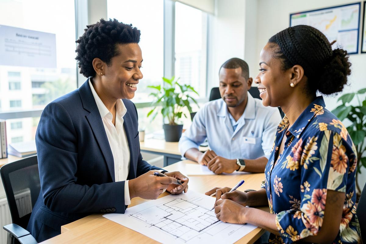 Caribbean professionals at work on customer & member management for SOLOMON
