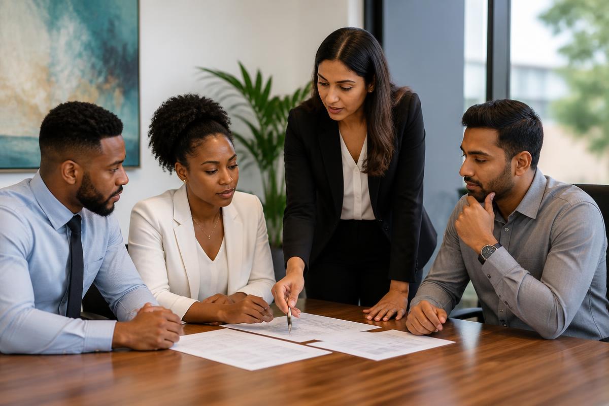Caribbean professionals at work on roles and responsibilities for UNVEIL